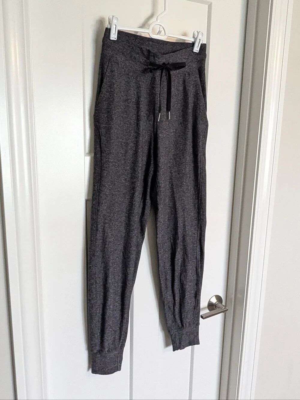 Lululemon Ready To Rulu Joggers - Heathered Grey Black sz 4